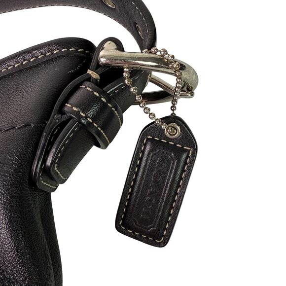 Coach 9541 Soho Small Hobo Black Leather Bag Purse Shoulder Bag Y2K Vintage - Picture 6 of 16